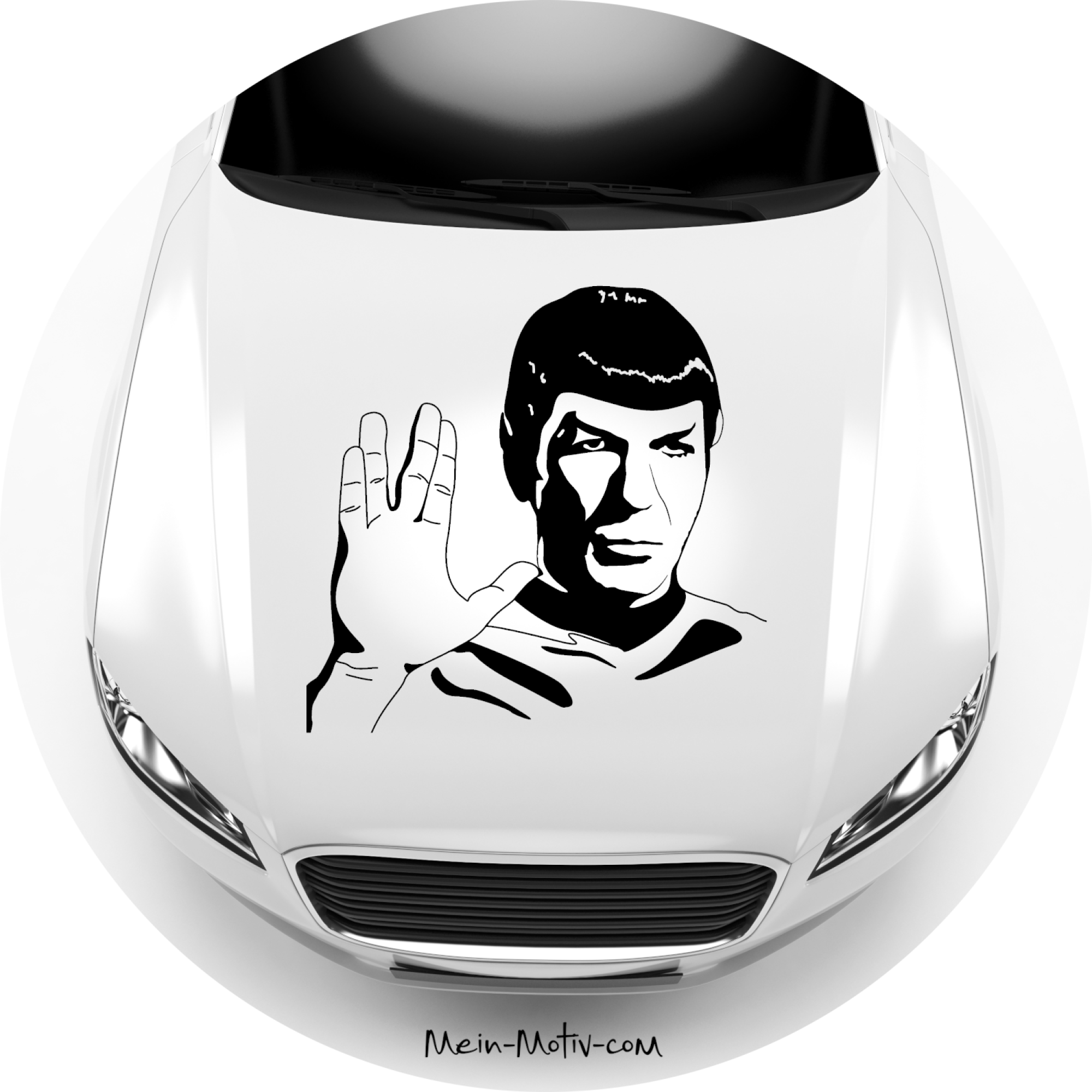 Aufkleber 37124 Star Trek Enterprise - Commander Spock